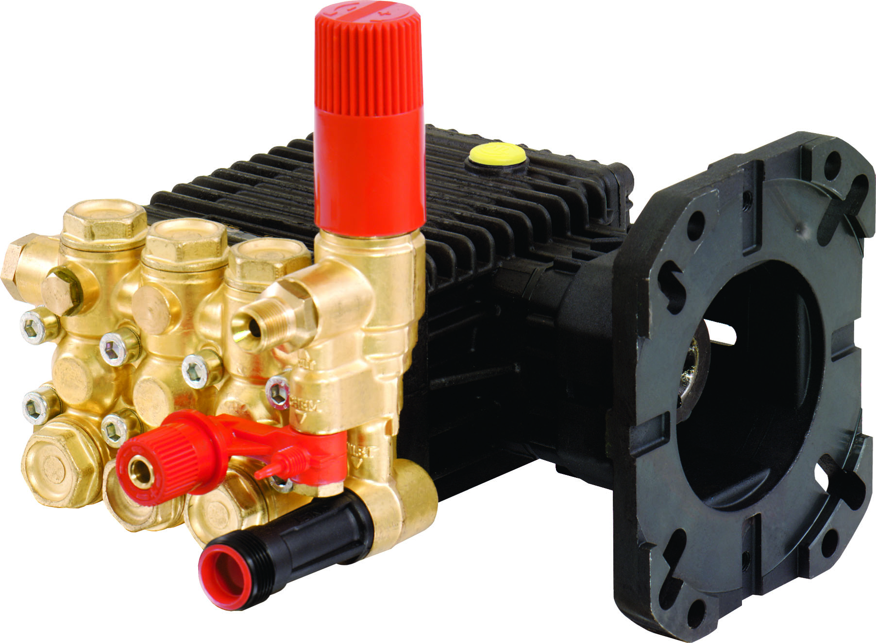 Interpump SAE J609B Gasoline Flange 1" Hollow Shaft Built In Unloader